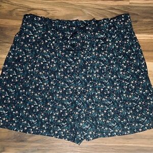 Floral, High-Waisted Women’s Shorts